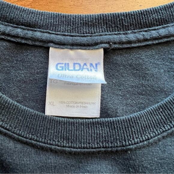 Vintage Equestrian Deer Farm Riding Horse Graphic Tee - Picture 3 of 3